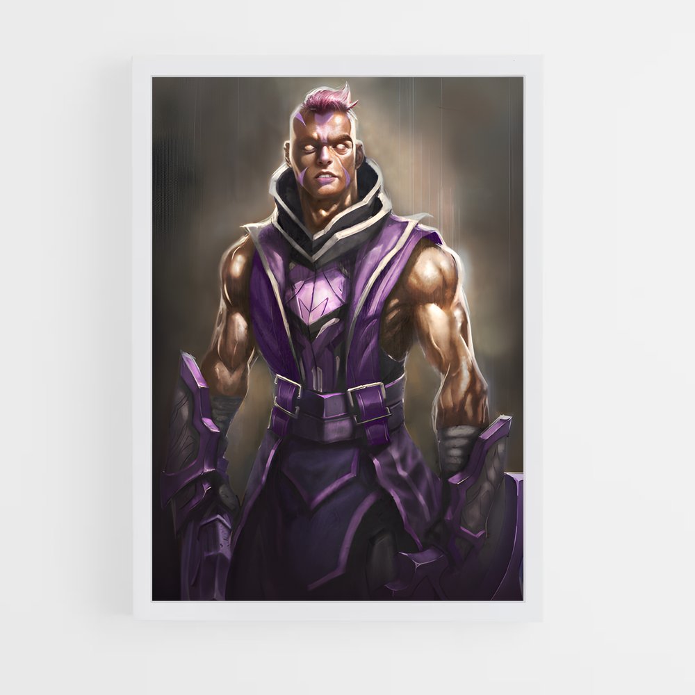 Poster Mage Anti-Héros – affiche Dota (vue 3)
